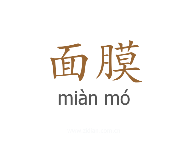 面膜