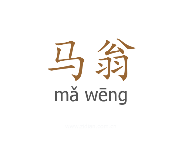 马翁