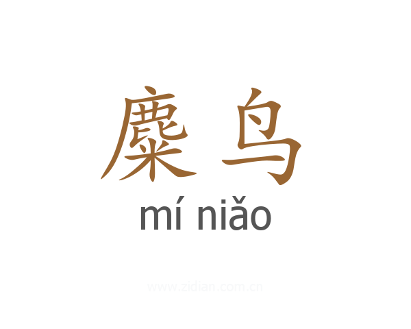 麋鸟