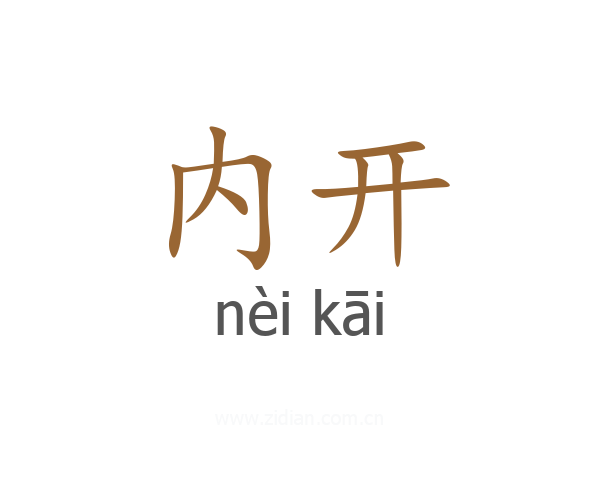 内开