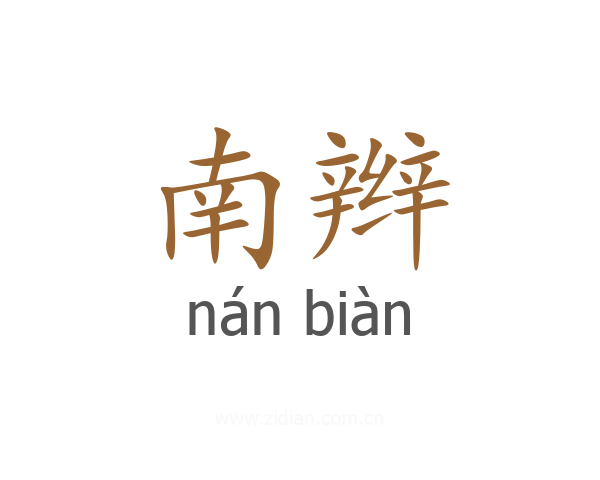 南辫