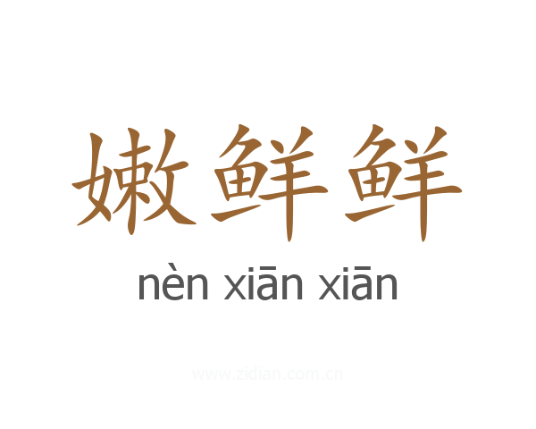 嫩鲜鲜
