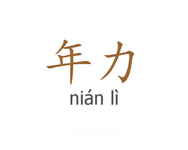 年力