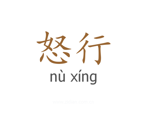 怒行