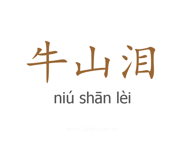 牛山泪