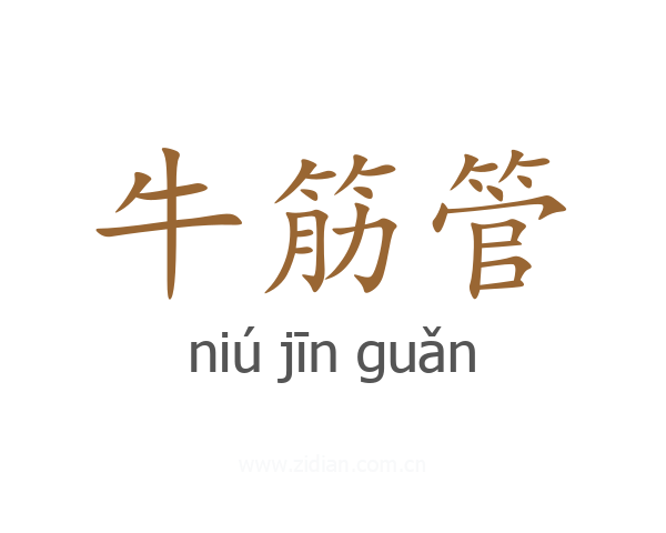 牛筋管