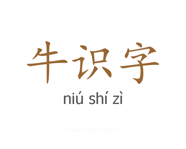 牛识字