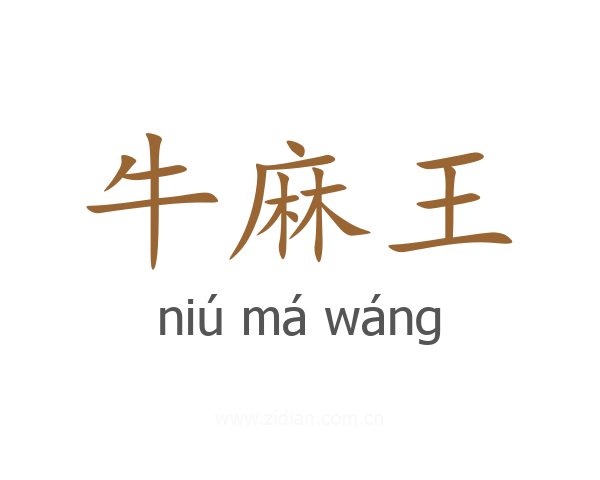 牛麻王