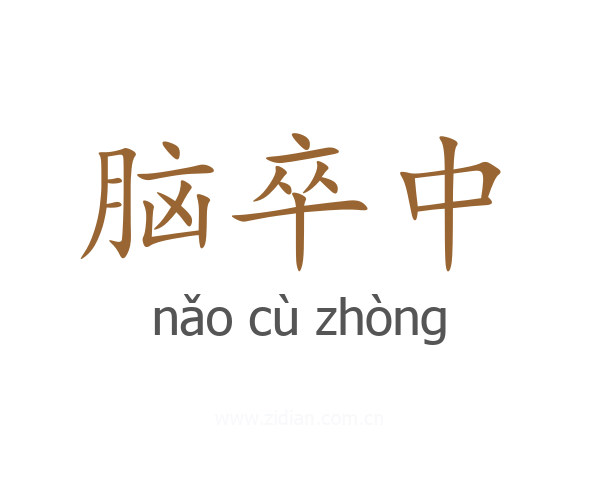 脑卒中