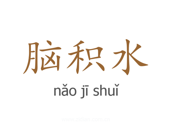 脑积水