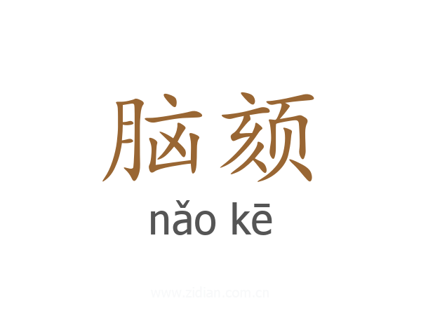 脑颏