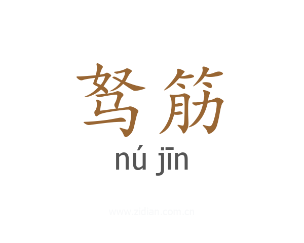 驽筋