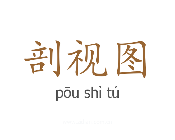 剖视图