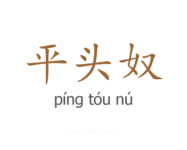 平头奴
