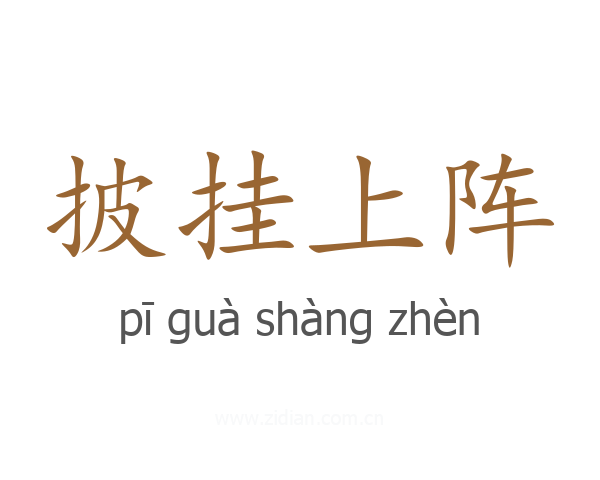 披挂上阵