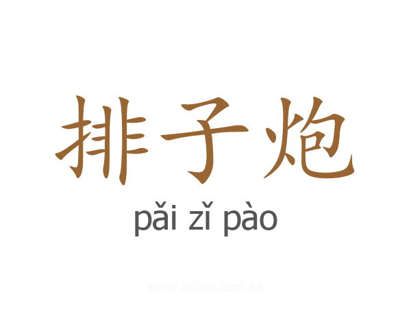排子炮