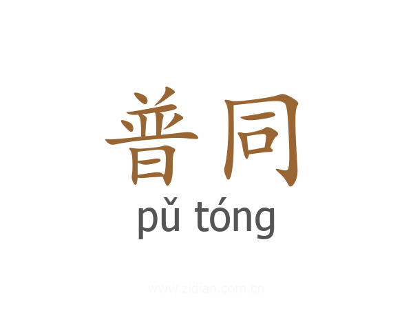 普同