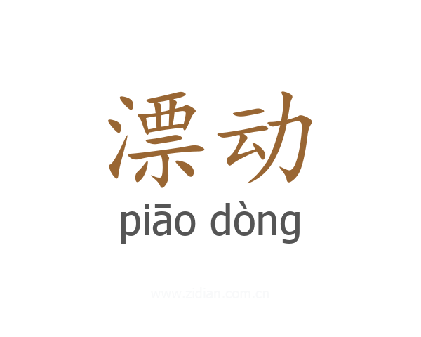 漂动