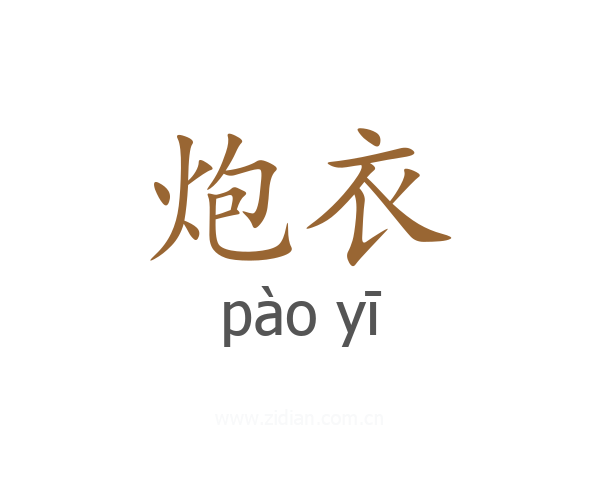 炮衣
