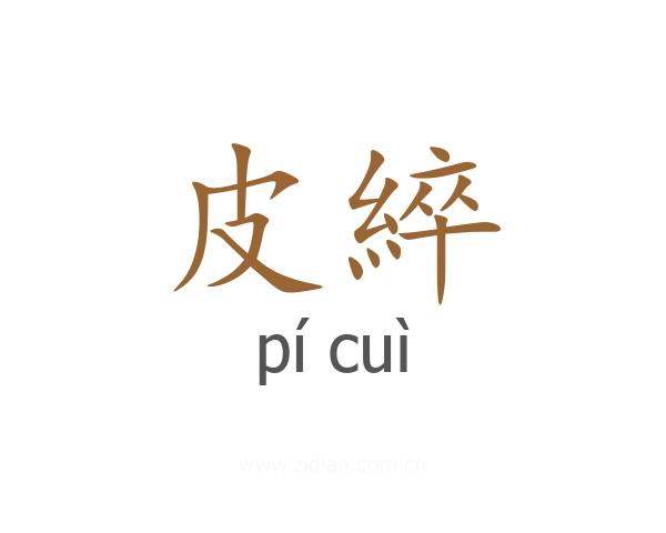 皮綷