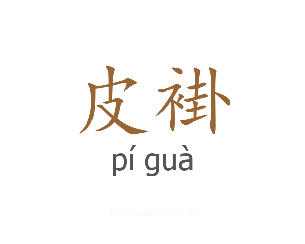 皮褂