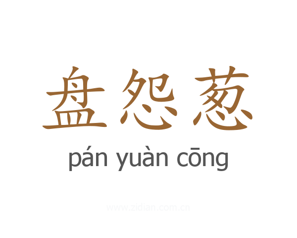 盘怨葱