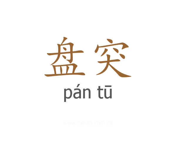 盘突