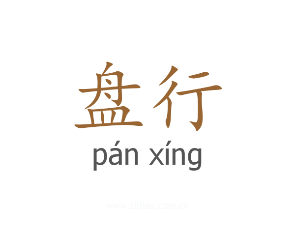 盘行
