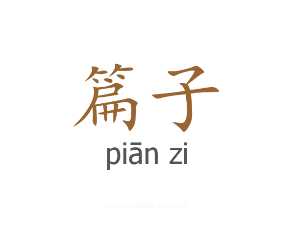 篇子