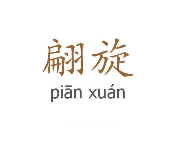 翩旋