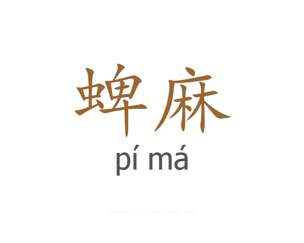 蜱麻