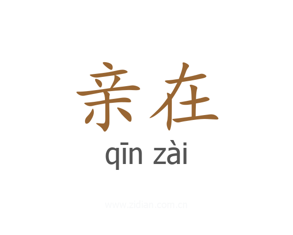 亲在