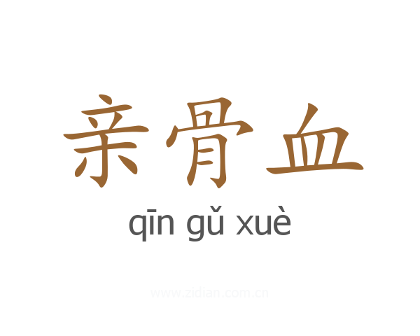 亲骨血