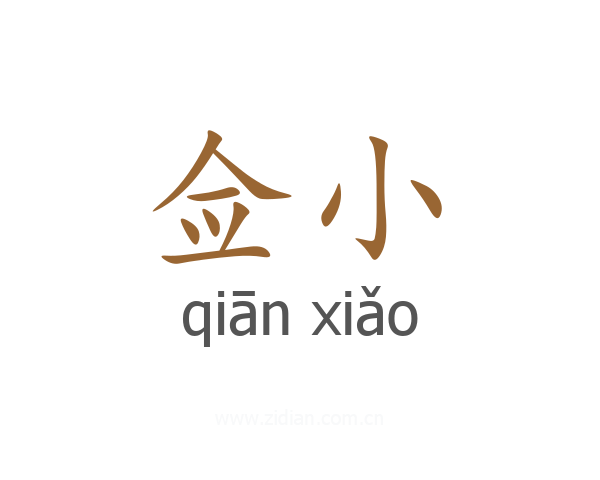 佥小