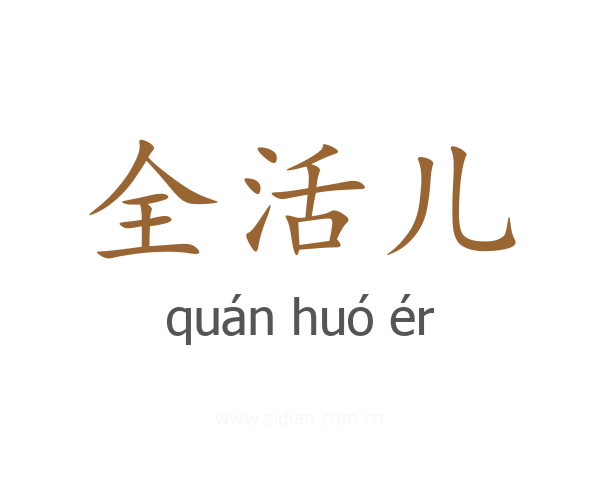 全活儿