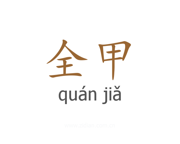 全甲