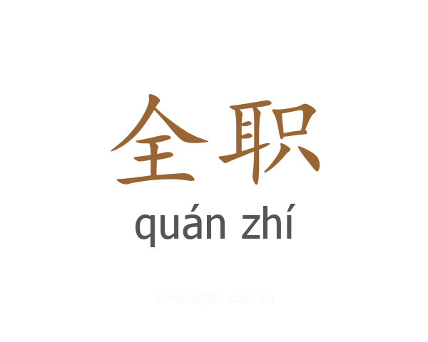 全职