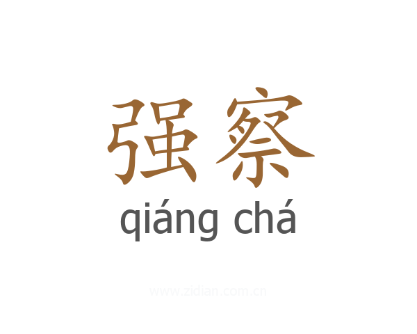 强察