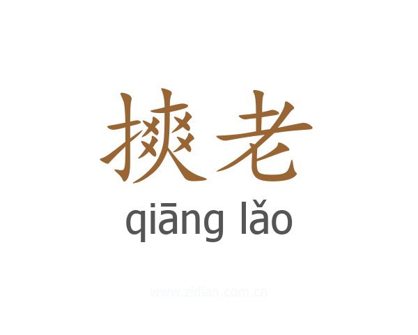 摤老