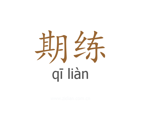 期练