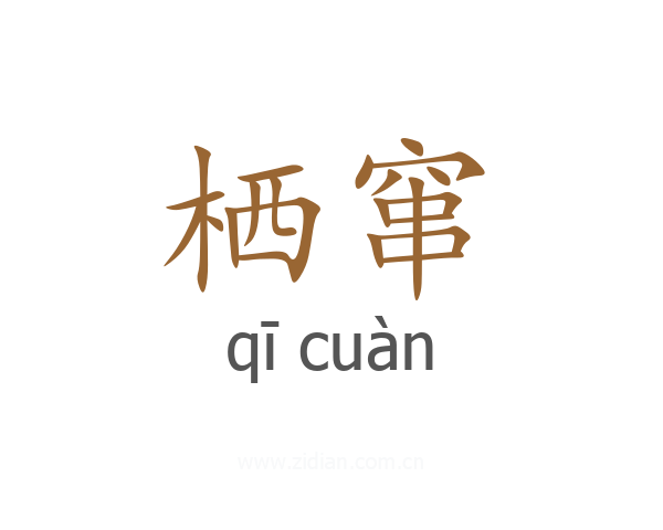 栖窜