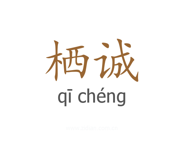 栖诚