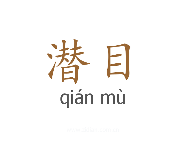 潜目