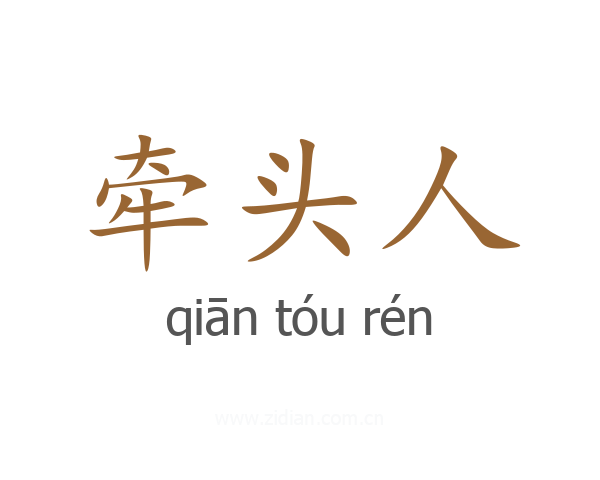 牵头人