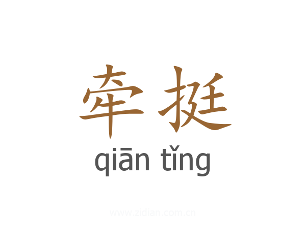 牵挺