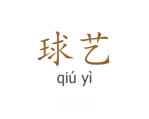 球艺