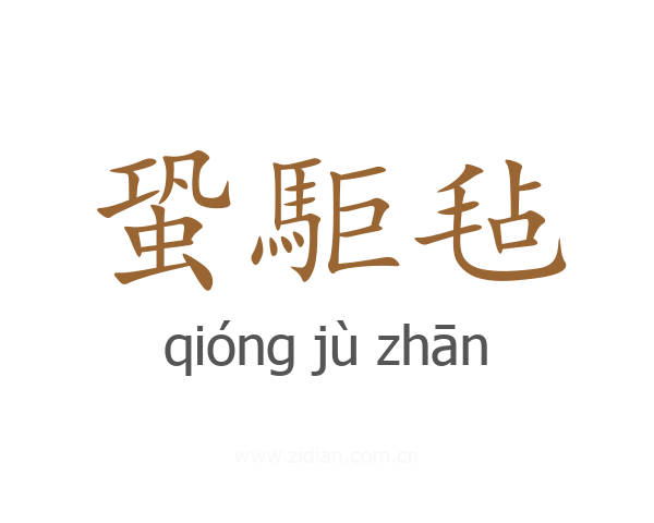 蛩駏毡