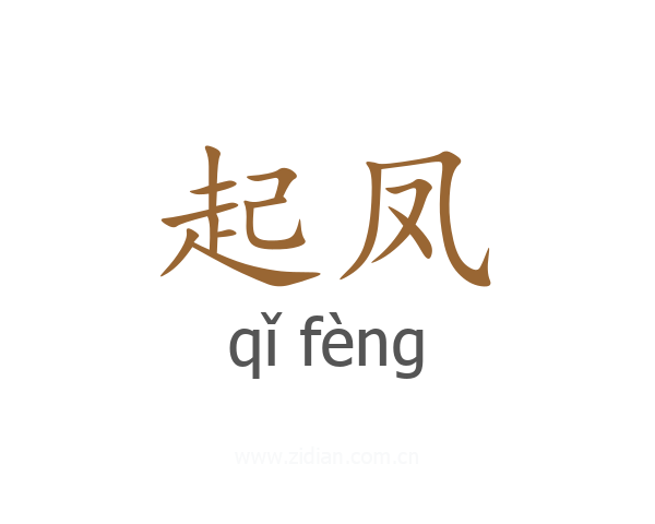 起凤
