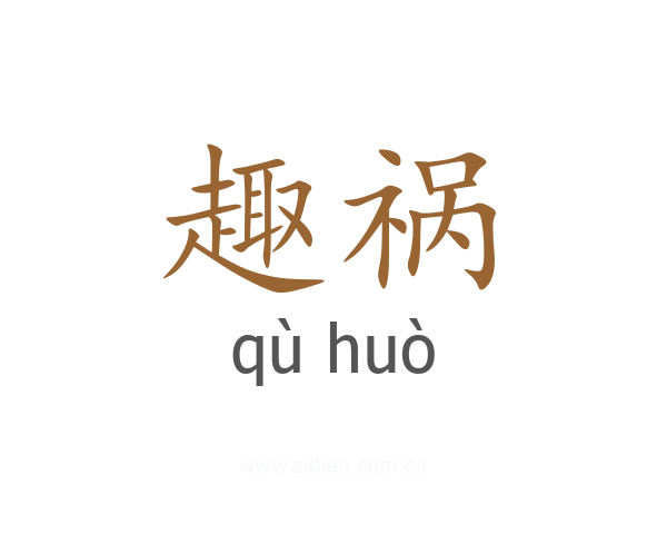 趣祸