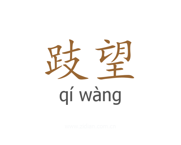 跂望